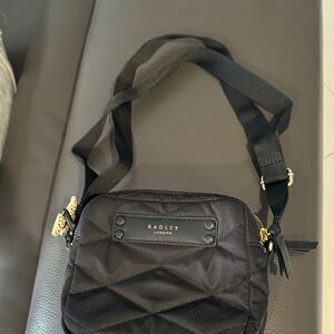 Radley London Quilted Black Crossbody Bag